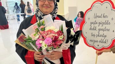 Yozgat’ta yaşayan 56 yaşındaki Birsel Gündüz, 35 yıl sonra eğitim