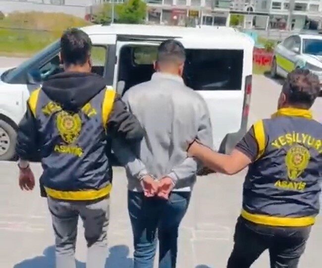 Malatya’nın Yeşilyurt ilçesinde, kesinleşmiş bir hapis cezası bulunan bir mahkumun