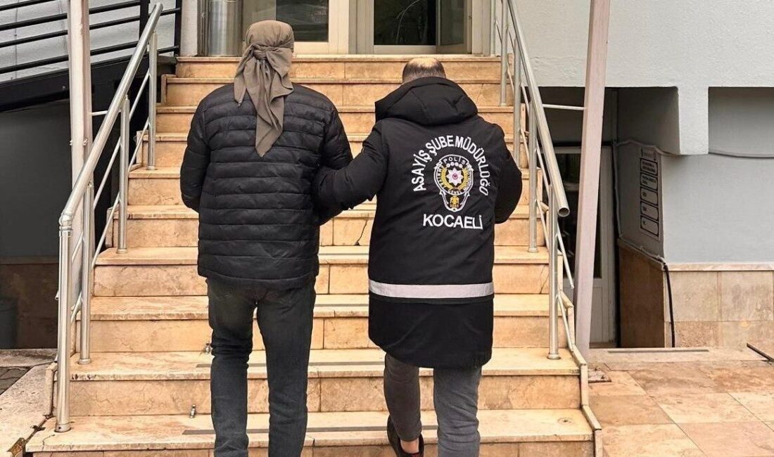 Kocaeli İl Emniyet Müdürlüğü ekipleri, 49 yıl kesinleşmiş hapis cezasına
