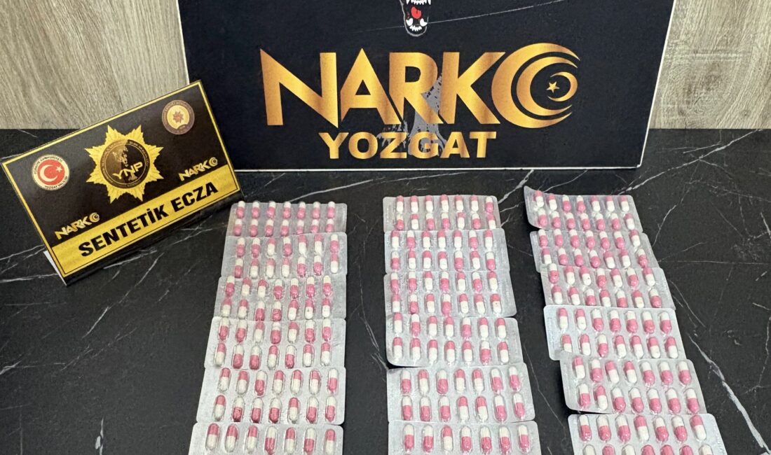 Yozgat’ın Yerköy ilçesinde emniyet güçleri, uyuşturucu madde ticaretine yönelik yürüttüğü