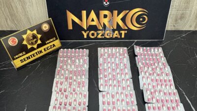 Yozgat’ın Yerköy ilçesinde emniyet güçleri, uyuşturucu madde ticaretine yönelik yürüttüğü