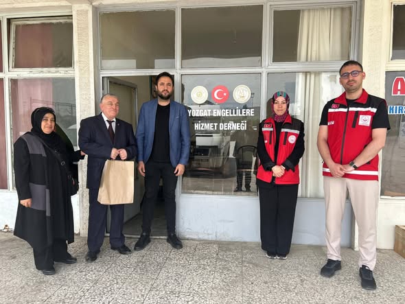 Yerköy Sosyal Hizmet Merkezi Müdürlüğü, Engelliler Haftası kapsamında ilçedeki dayanışma