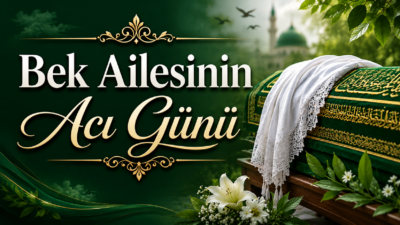 KüçükTeflek köyünden merhum Mustafa Bek’in eşi, sanayi esnaflarından Memduh Bek,