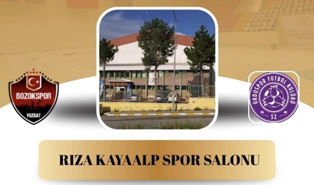  Yozgat’ta, olumsuz hava şartları ve seyircisiz oynama cezası nedeniyle stadyumda