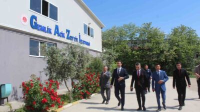 Adalet Bakanlığı heyeti, Gemlik Ceza İnfaz Kurumu’nu ziyaret ederek üretim