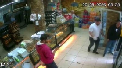Adıyaman’da, Malatya merkezli depremin etkisiyle yaşananlar, güvenlik kameralarına anbean yansıdı.