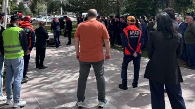Bayburt Adliyesi’nde, iş sağlığı ve güvenliği önlemleri kapsamında acil durum