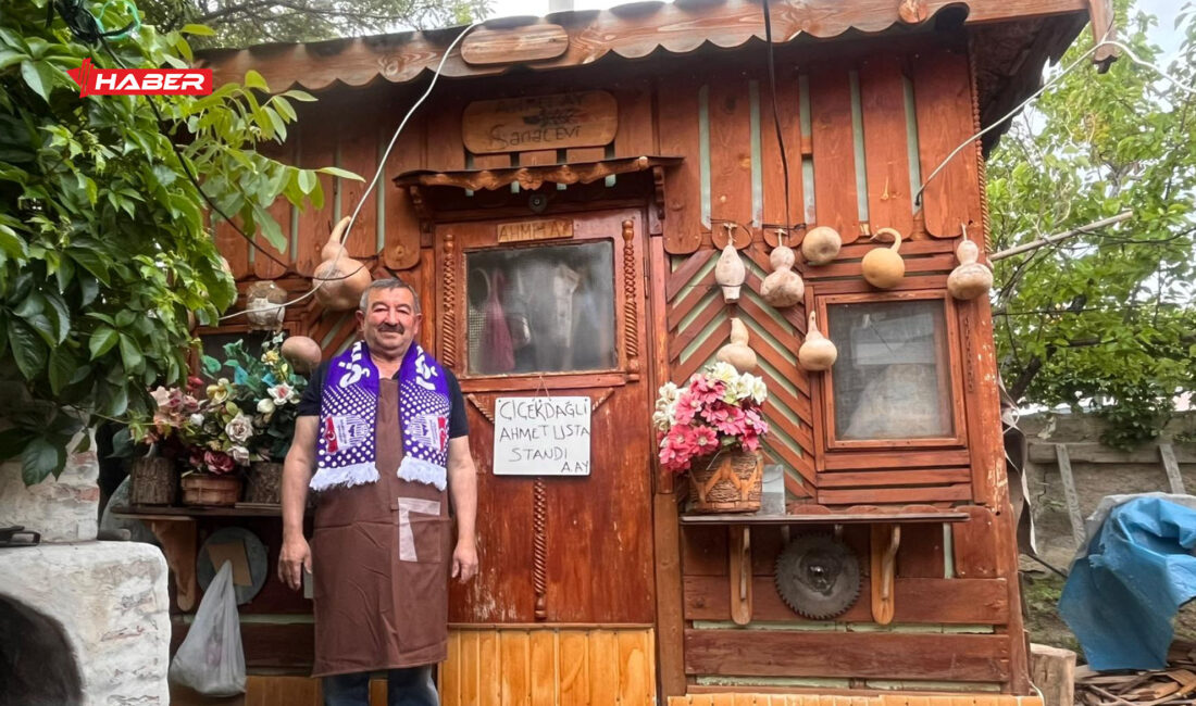 Kültürün Son Temsilcisi Ahmet Usta: Bahçesindeki Atölyeden Dünyaya Ahşap Mirası
