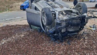 Aksaray’da yaşanan bir trafik kazasında, iki aracın çarpışması sonucunda 1