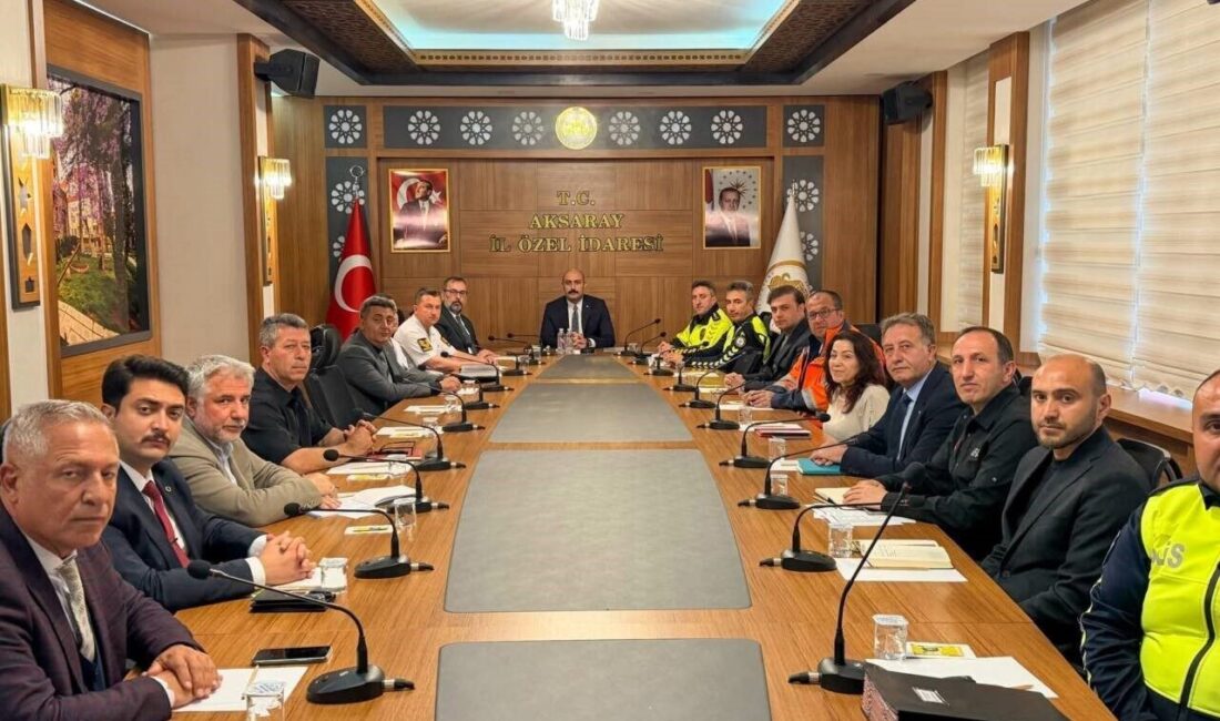 Aksaray’da trafik güvenliğini artırmaya yönelik yapılan çalışmalar hakkında bilgi vermek