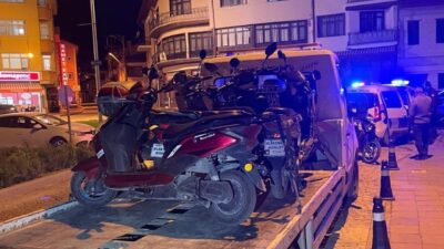 Konya’nın Akşehir ilçesinde, yaz mevsiminin gelmesiyle birlikte polis ekipleri motosiklet