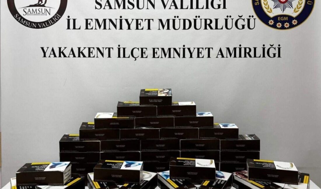 Samsun’un Alaçam ve Yakakent ilçelerinde gerçekleştirilen iki ayrı operasyonda toplam