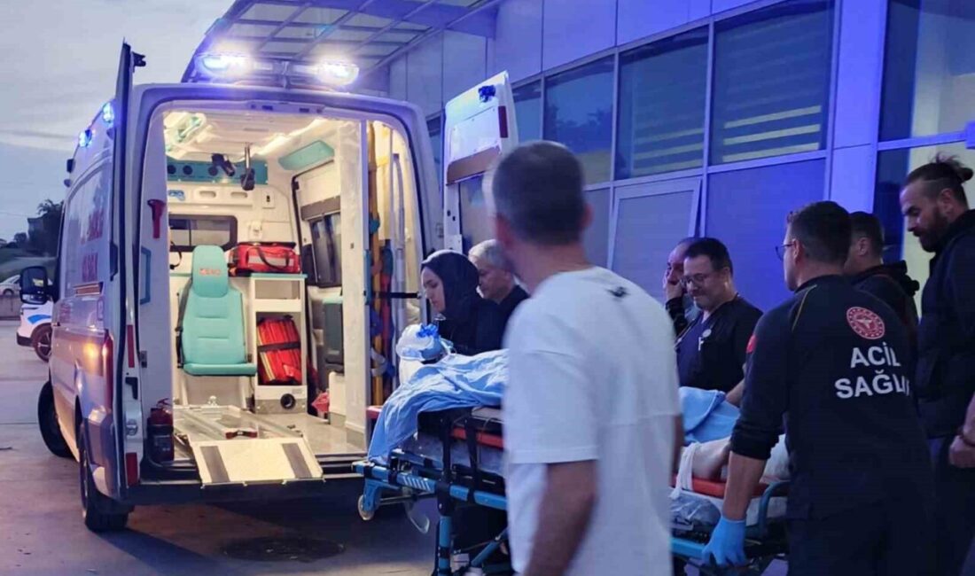Samsun’un Bafra ilçesinde alkollü bir sürücünün kullandığı hafif ticari aracın