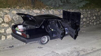Adıyaman’da, içki almış bir sürücünün kontrolündeki araç, ters şeride girerek