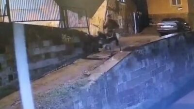 Kayseri’de yaşanan olayda, forklift çalarak bir kuyumcunun dükkanına giren ve