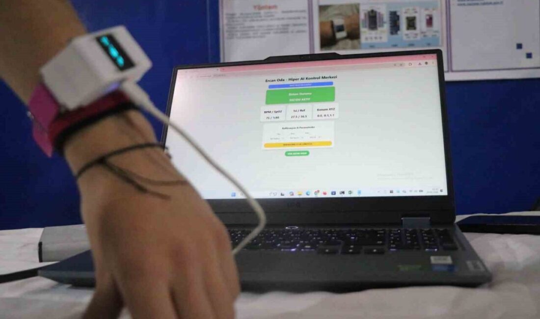 Bolu’da iki meslek lisesi öğrencisi, sağlık takibi ve konum izleme