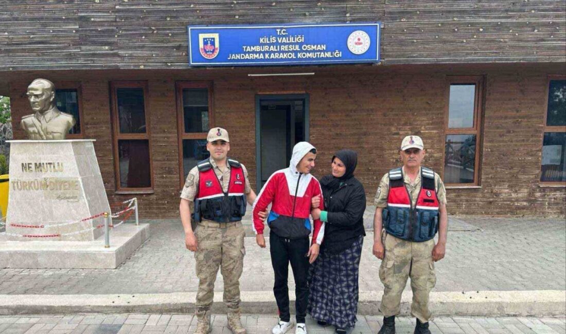 Kilis ilinde, Alzheimer hastası bir kişi, jandarma ekiplerinin yürüttüğü çalışmalar