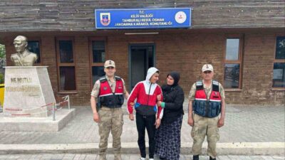 Kilis ilinde, Alzheimer hastası bir kişi, jandarma ekiplerinin yürüttüğü çalışmalar