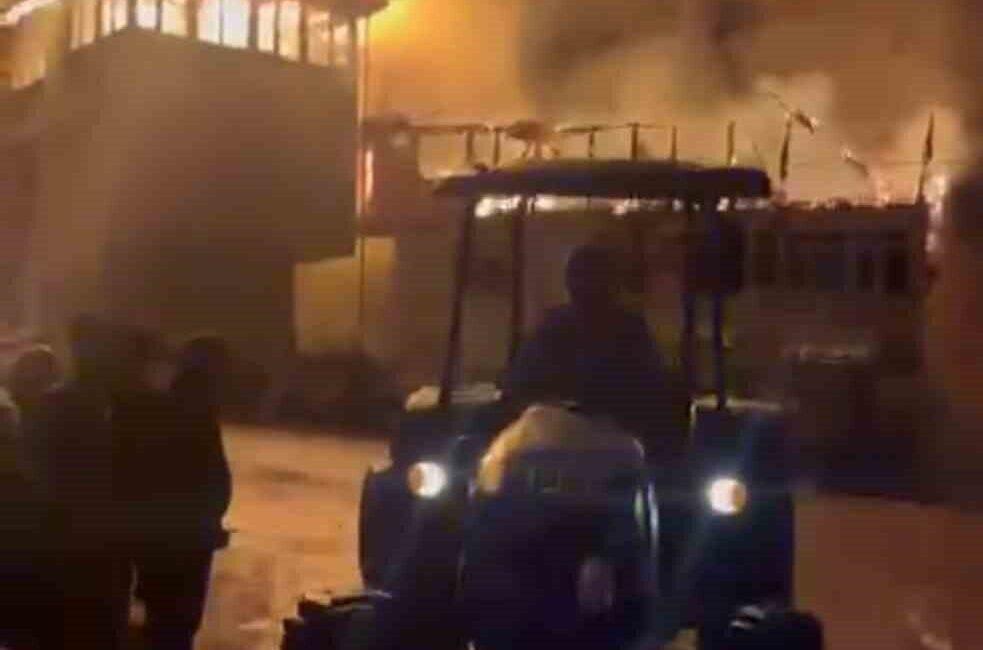 Amasra ilçesinde bulunan bir evde çıkan yangın, Şükürler köyüne bağlı