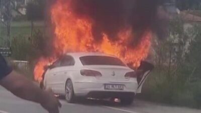 Amasya’da meydana gelen trafik kazasında bir dede ile torunu hayatını