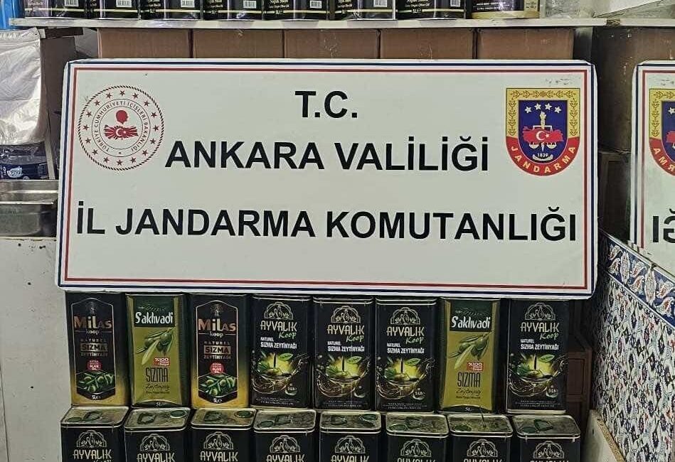Ankara’da bir iş yerinde yapılan operasyonda, yaklaşık 845 bin lira
