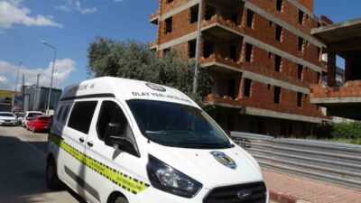Antalya’nın Muratpaşa ilçesinde terk edilmiş bir inşaatta bulunan erkek cesedinin,