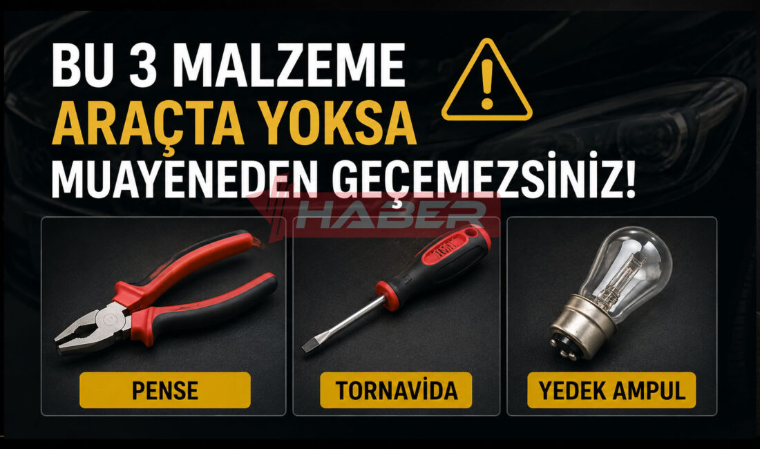 Trafikte güvenliği artırmak ve araç donanımlarını güncel tutmak amacıyla yasal