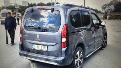 Arnavutköy’de meydana gelen zincirleme kazada 5 kişi yaralanırken, tüm olay