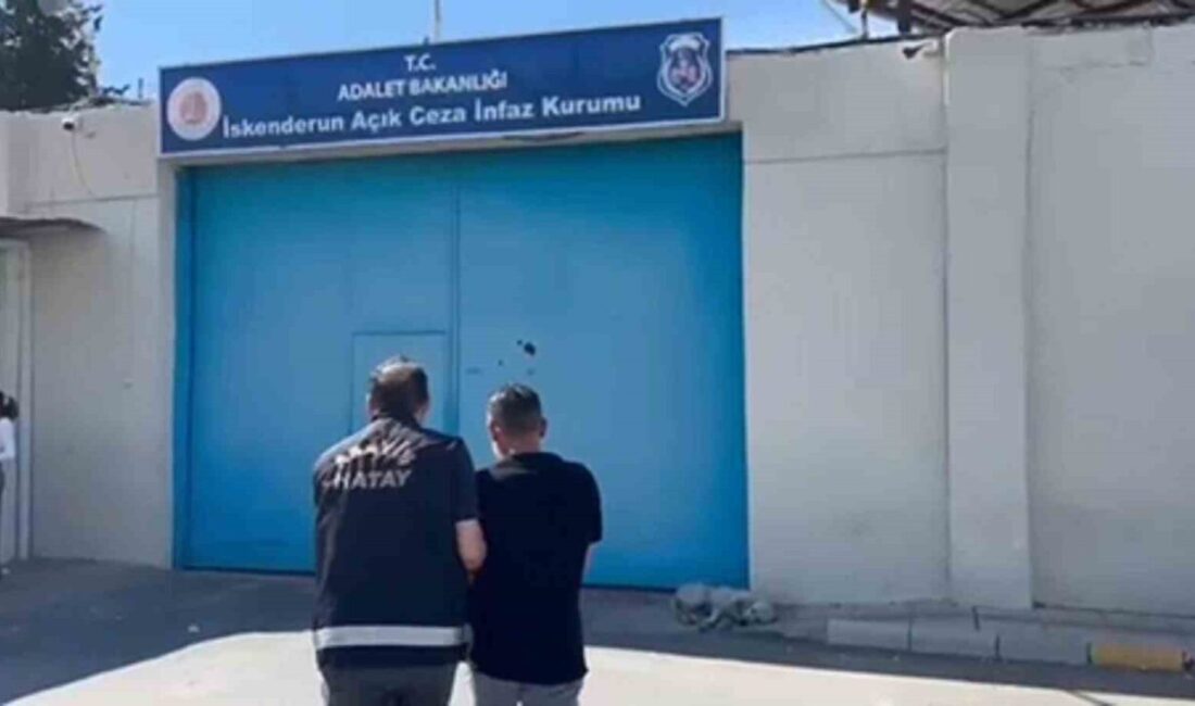 Hatay’ın Arsuz ilçesinde hakkında hapis cezası bulunan bir şahıs, Hatay