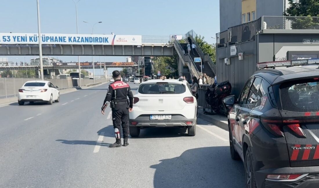 Avcılar ilçesinde bugün öğleden sonra meydana gelen trafik kazasında bir