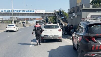 Avcılar ilçesinde bugün öğleden sonra meydana gelen trafik kazasında bir