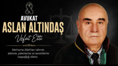 Kırıkkale’de ikamet eden Altındaş ailesinden, Avukat Aslan Altındaş vefat etmiştir.