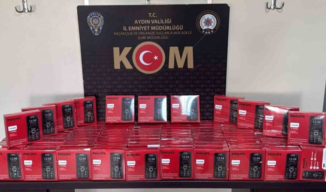 Aydın’ın Efeler ilçesinde, polis ekipleri tarafından gerçekleştirilen operasyonda, IMEI numarası