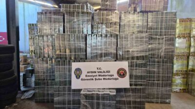 Aydın ilinde sahtecilikle mücadele kapsamında Sultanhisar ilçesinde düzenlenen operasyonda yaklaşık