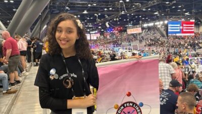 Aydın Fen Lisesi öğrencisi Sevgi Özçetin, Fırst Robotics Competition’da “Leadership