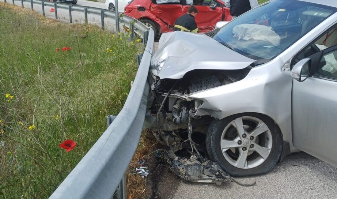Babaeski ilçesinde meydana gelen trafik kazasında 3 kişi yaralandı. Kaza,