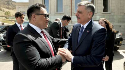 İçişleri Bakanı Mustafa Çiftçi, resmi ziyareti sırasında Moğolistan Başbakan Yardımcısı