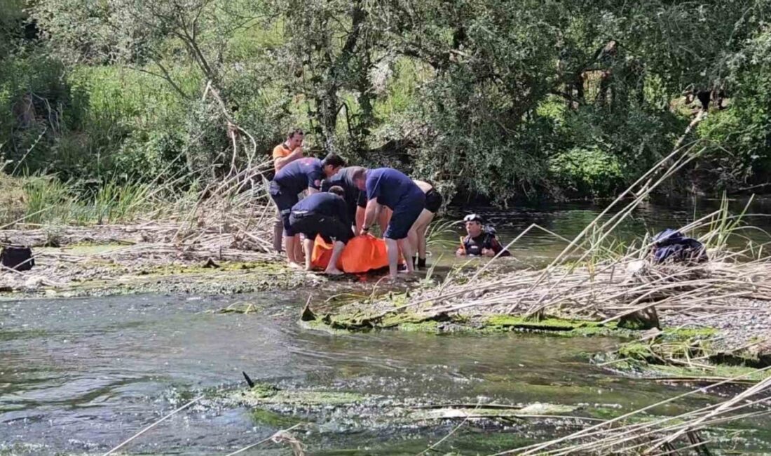 Balıkesir’de, 14 yaşındaki bir çocuk, serinlemek için girdiği Üzümcü Çayı’nda