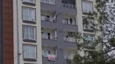 Adıyaman’da, bir birey, nedeni henüz belirlenemeyen sebeplerle bir binanın beşinci