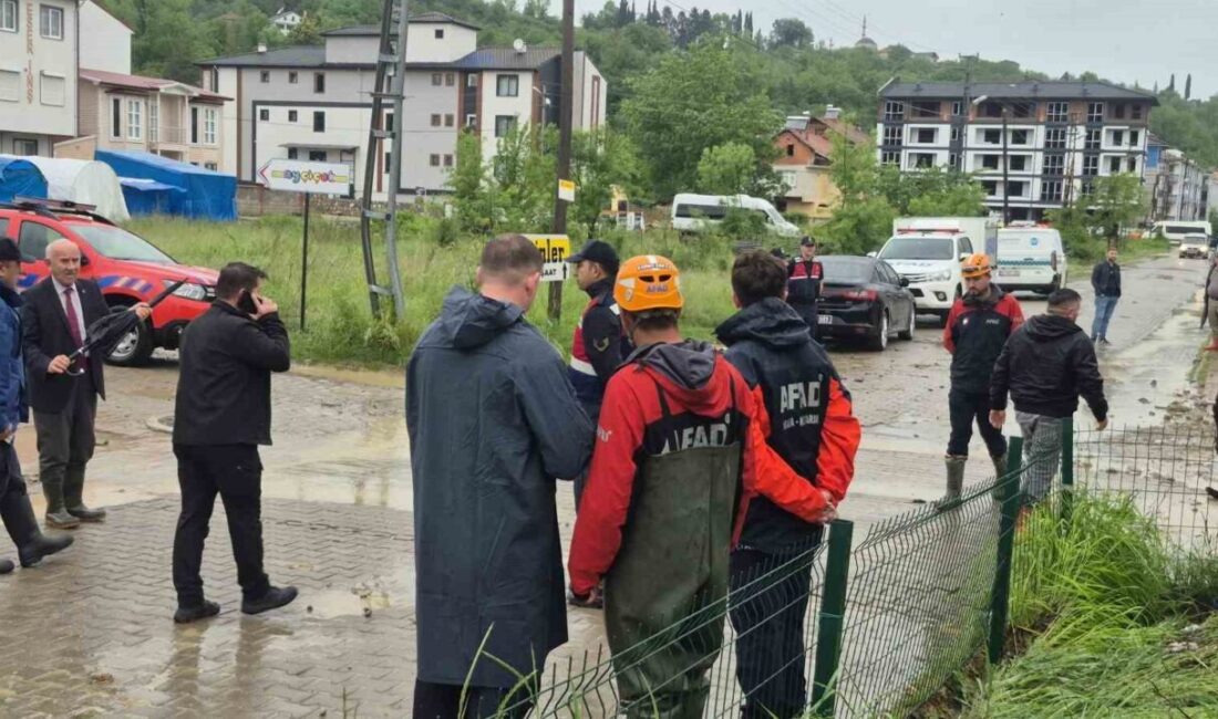 Bartın’da yapılan sarı kodlu sağanak yağış uyarısının ardından il genelinde