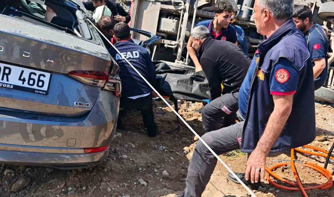 Batman ile Diyarbakır arasındaki karayolunda meydana gelen trafik kazasında, bir