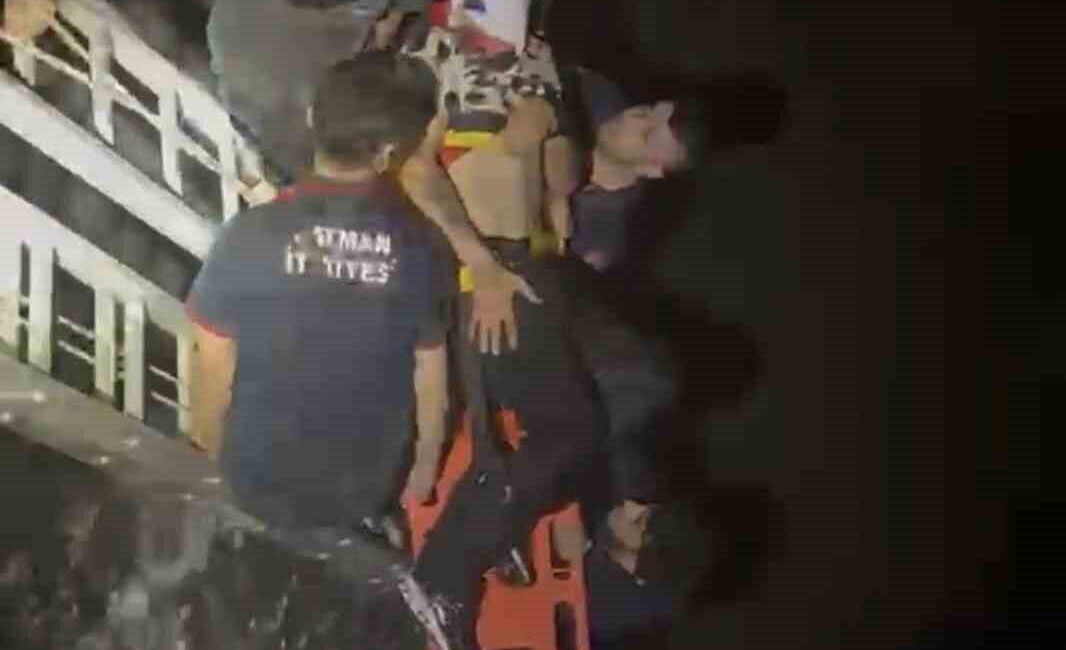 Batman’da yaşanan olayda, bir vatandaşın dereye düşmesi sonrasında itfaiye ekipleri
