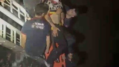 Batman’da yaşanan olayda, bir vatandaşın dereye düşmesi sonrasında itfaiye ekipleri