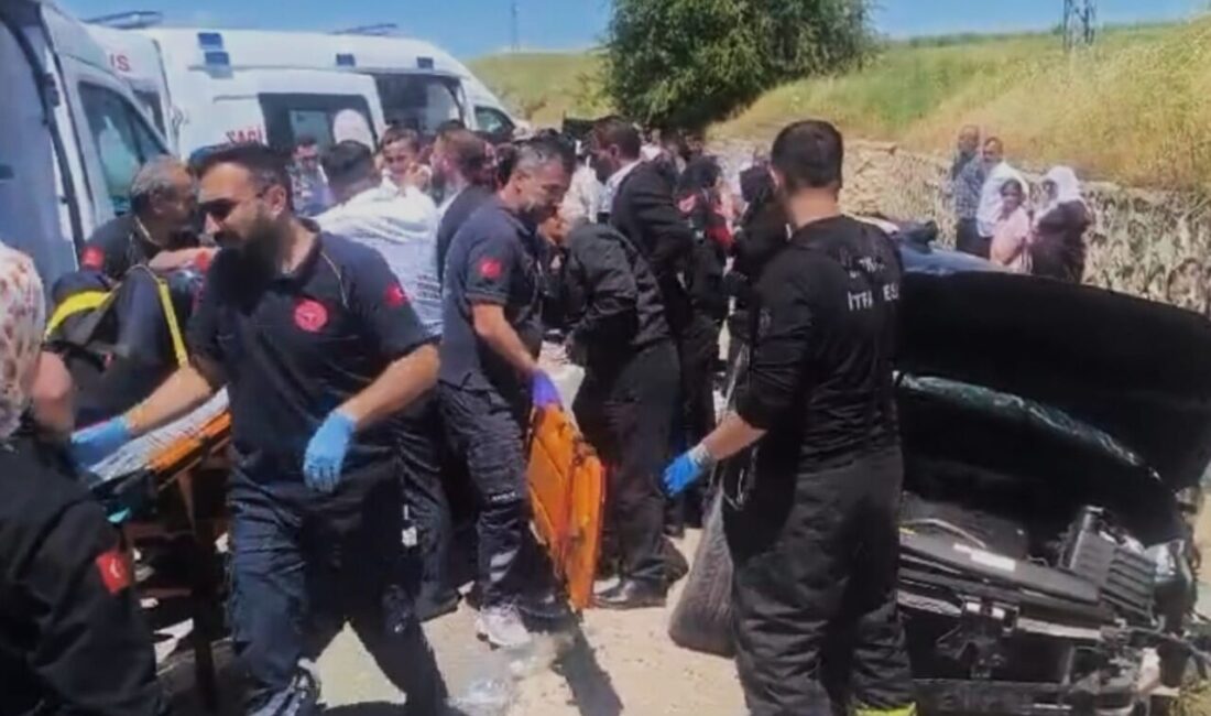 Batman ilinde yaşanan trafik kazasında seyir halindeki bir aracın istinat