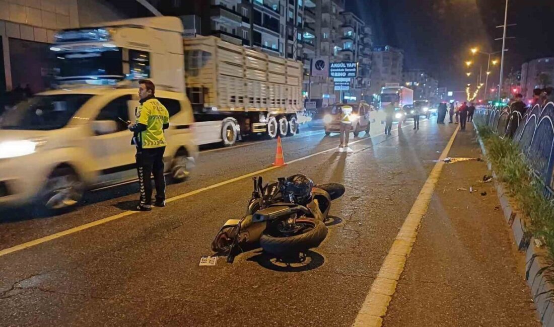 Batman ilinde motosikletin yayaya çarpması sonucu gerçekleşen trafik kazasında 2