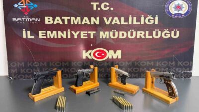 Batman’da, Kaçakçılık ve Organize Suçlarla Mücadele ile Asayiş Şube Müdürlüğü