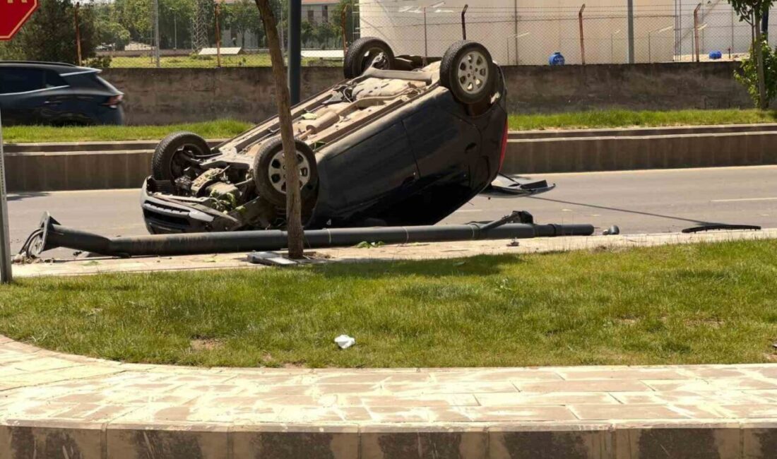 Batman ilinde meydana gelen bir kazada, otomobilin sürücüsü yaralandı. Olay,