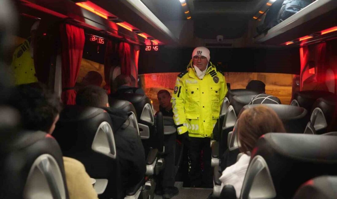 Bayburt’ta, vatandaşların bayramı huzur ve güven içinde geçirebilmesi için trafik
