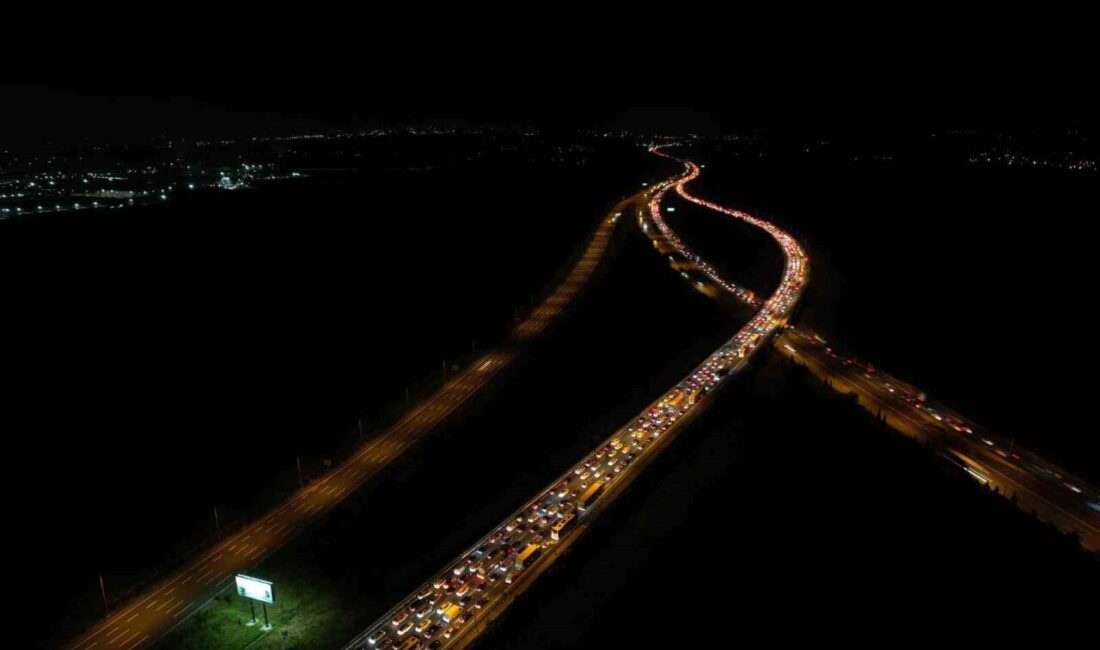 Sakarya’da, Kurban Bayramı tatilini şehir dışında geçirmek isteyen vatandaşlar, Anadolu