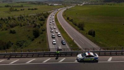 Kurban Bayramı tatilinin son gününde, Karabük’teki Kemikli Rampaları’nda dönüş yoğunluğu